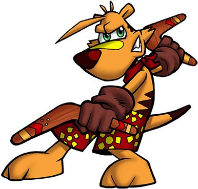 You'll Have A Bunch Of Friends To Help You Along The - Ty The Tasmanian Tiger (467x412)