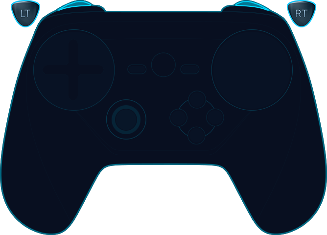 Steam Controller Triggers - Steam Controller (668x480)