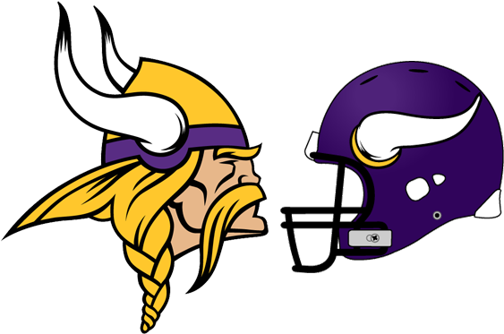 Haugsrud's High School Alma Mater Was The Superior - Minnesota Vikings Logo Png (570x375)