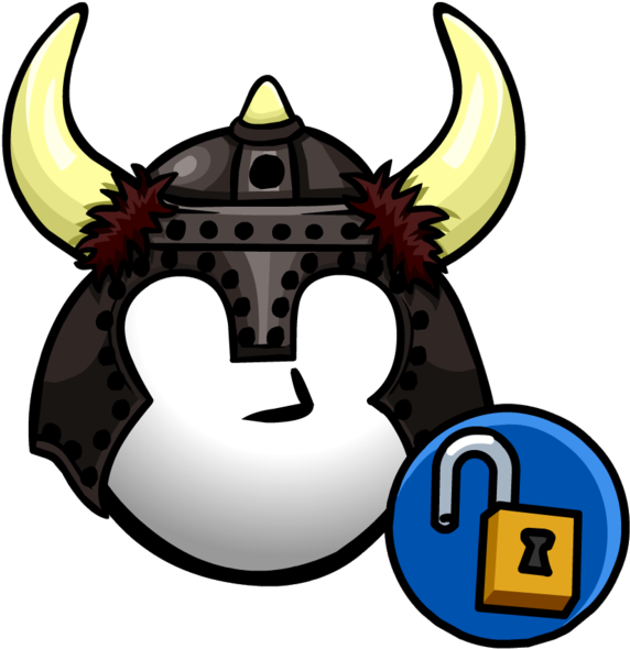 Armored Viking Helmet - Club Penguin Viking Helmet (586x600)