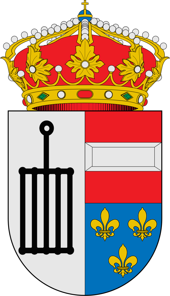 Escudo De O Incio - Coat Of Arms Of Aguilar (588x1024)