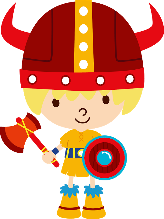 Pré-história E Místicos Etc - Viking Baby Clipart (539x720)
