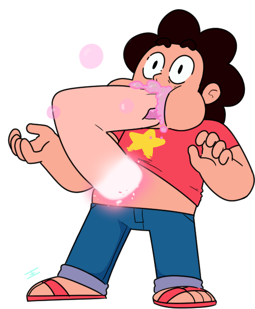 Salt Water Taffy Taffy Pink Facial Expression Nose - Cartoon (634x690)