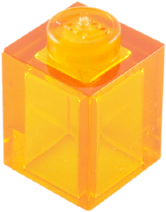 #transparent Orange Lego Brick - Transparent Orange Lego Brick (700x700)