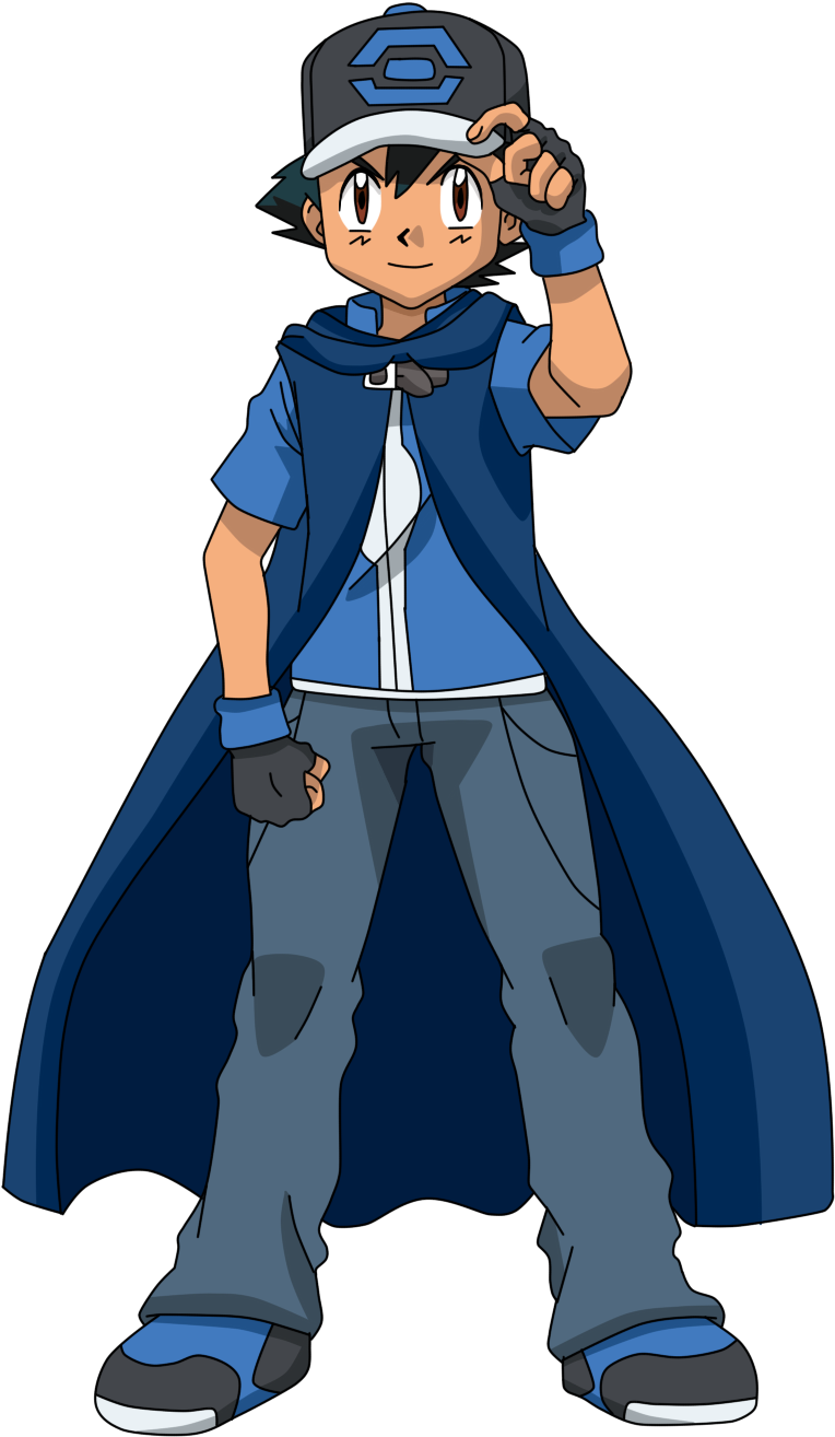 Pkmn Fan Artwork - Pokemon Ash Fanmade Outfit (812x1326)