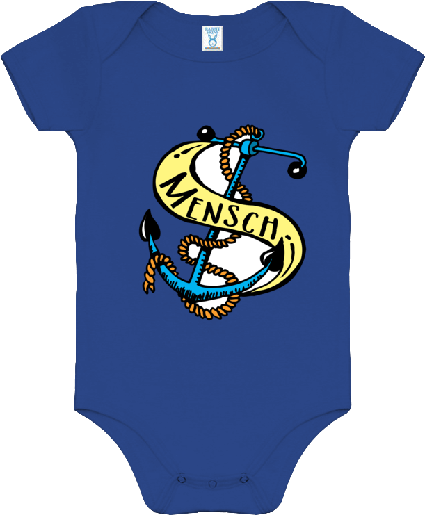 Mensch Infant Bodysuit By Merchify - Jewy Notecards By Moderntribe - Singles Mensch (852x762)