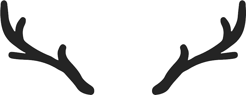 Small Antlers Rubber Stamp - Small Antlers Rubber Stamp (800x800)