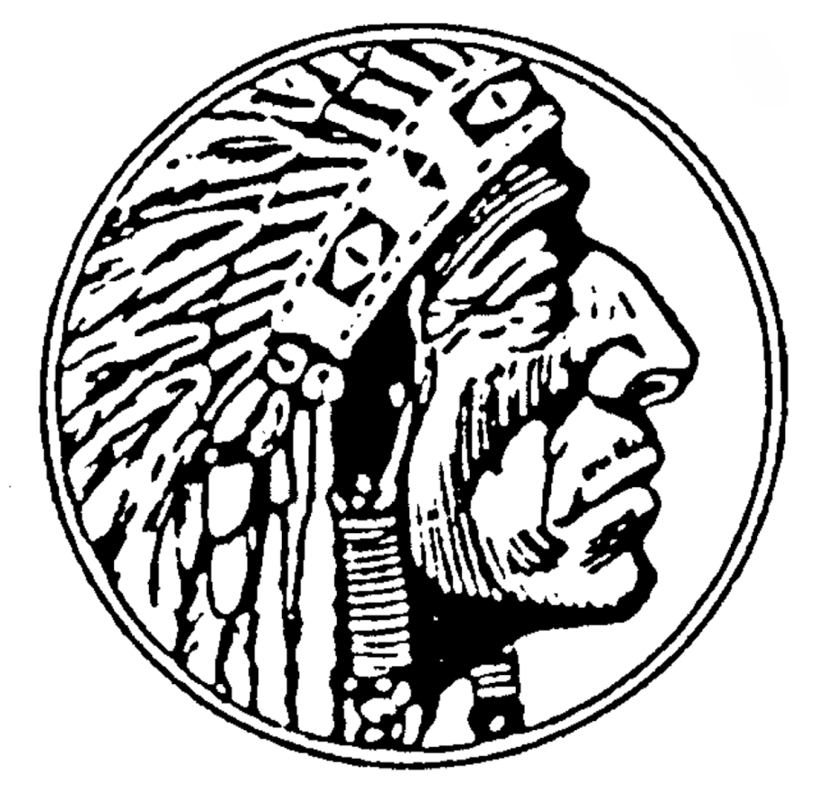 Zoom Red Indian Rubber Stamp - Cafepress Indian Head Tile Coaster (1000x1000)