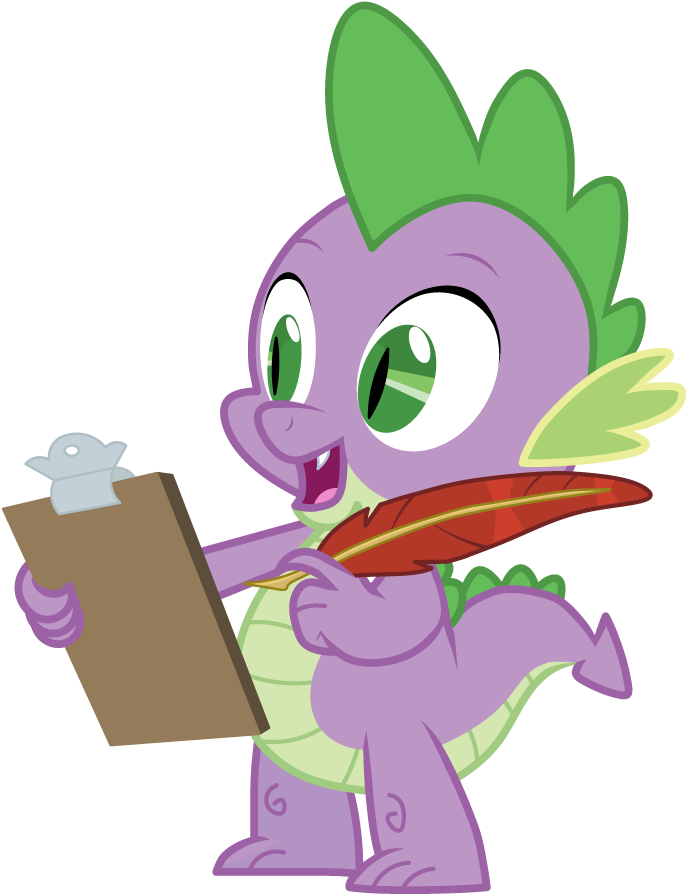 March One Sentence Sharing - My Little Pony Spike Png (700x900)