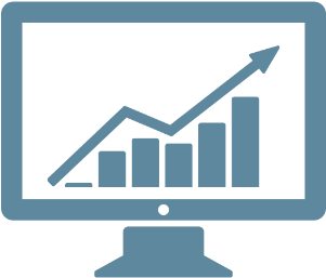 Computer, Laptop Icon - Statistics Logo (590x300)