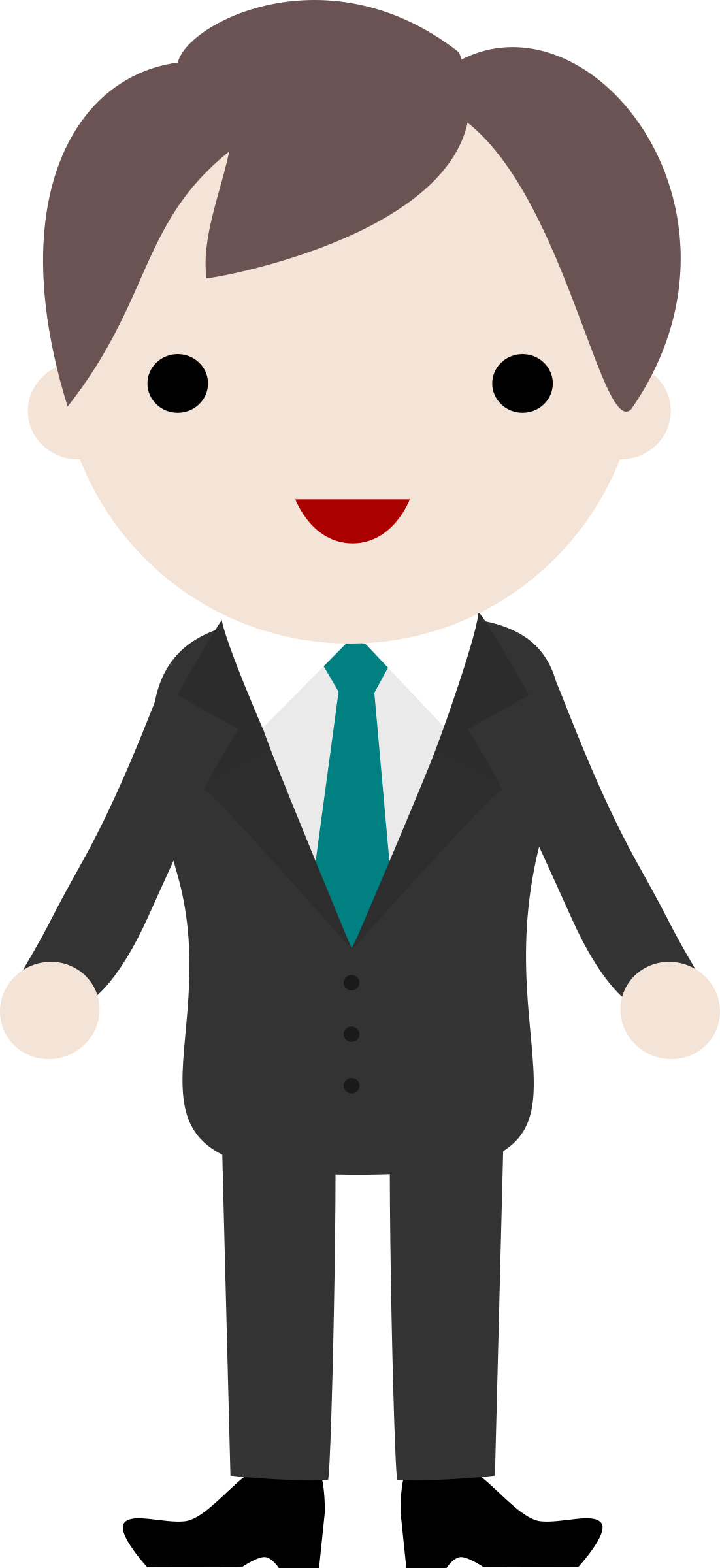 Big Image - Suit Gif Clipart (1102x2400)