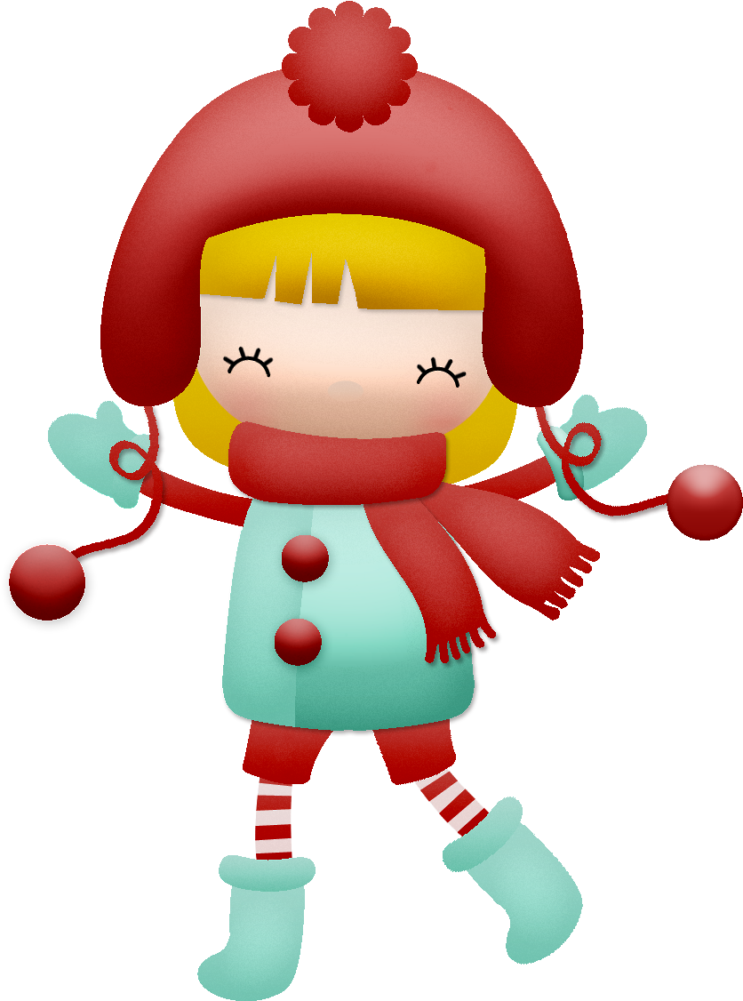 Art Girlpaper Dollsgirl Stuffclip Artnorth Pole - Clip Art (900x1200)
