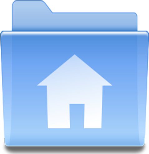 Home Folder Icon Png (512x512)
