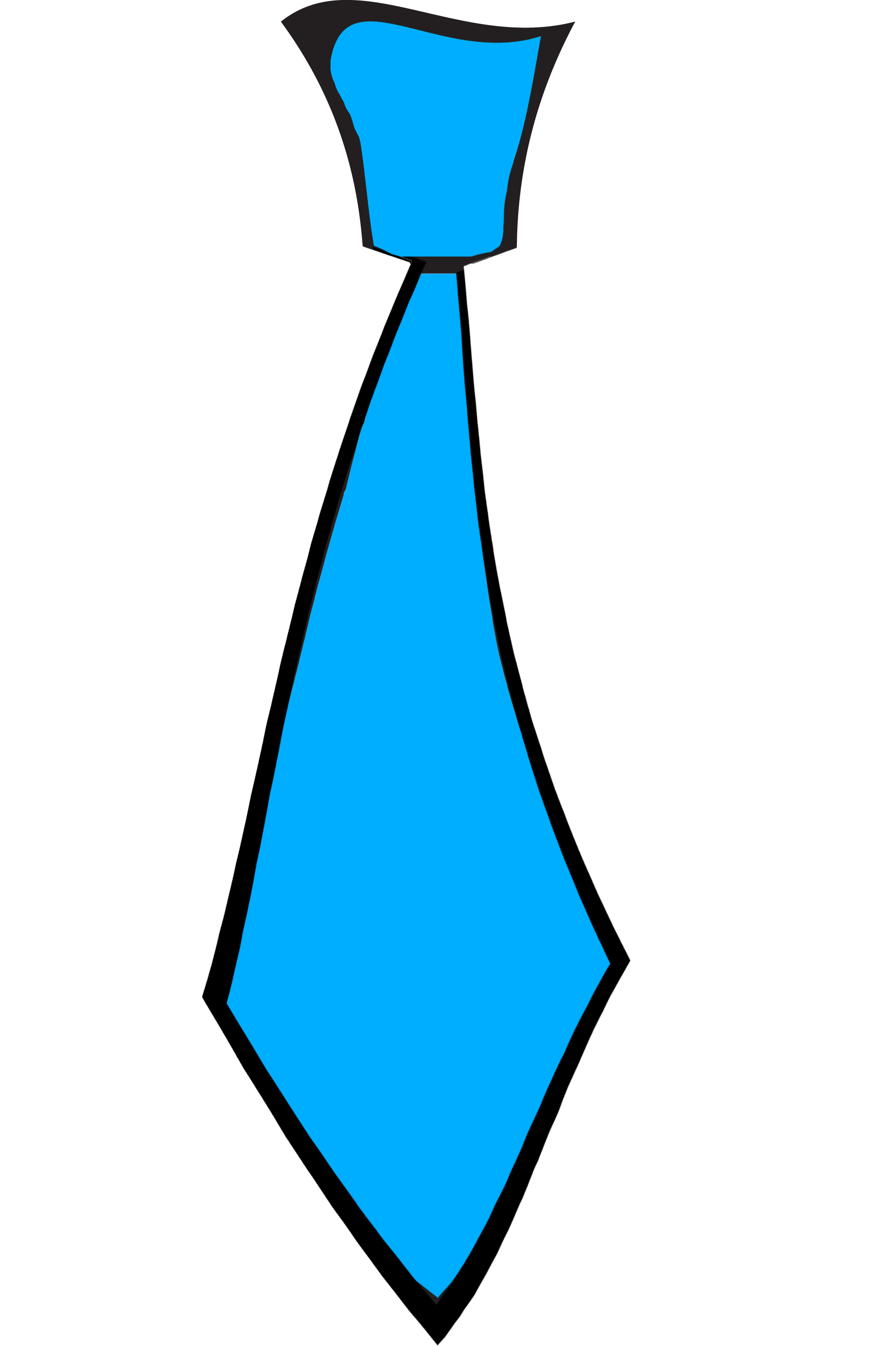 Tie Clipart School Tie - Neck Tie Clip Art (1893x2844)