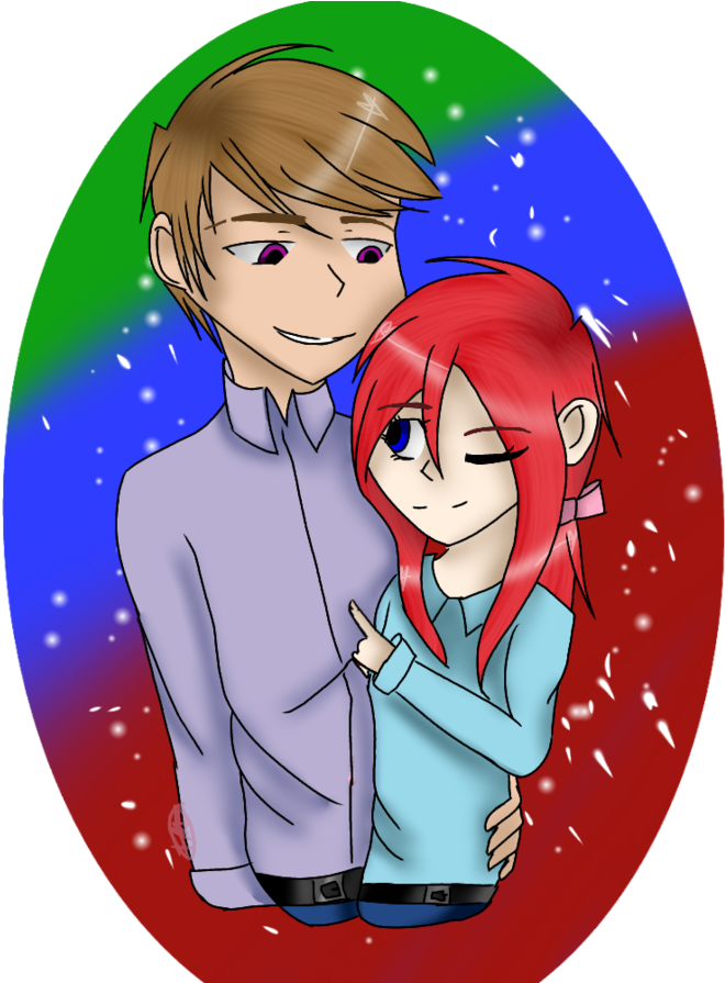 Art Trade With Crytie Dark Vampire By Fluffynutty - Cartoon (894x894)