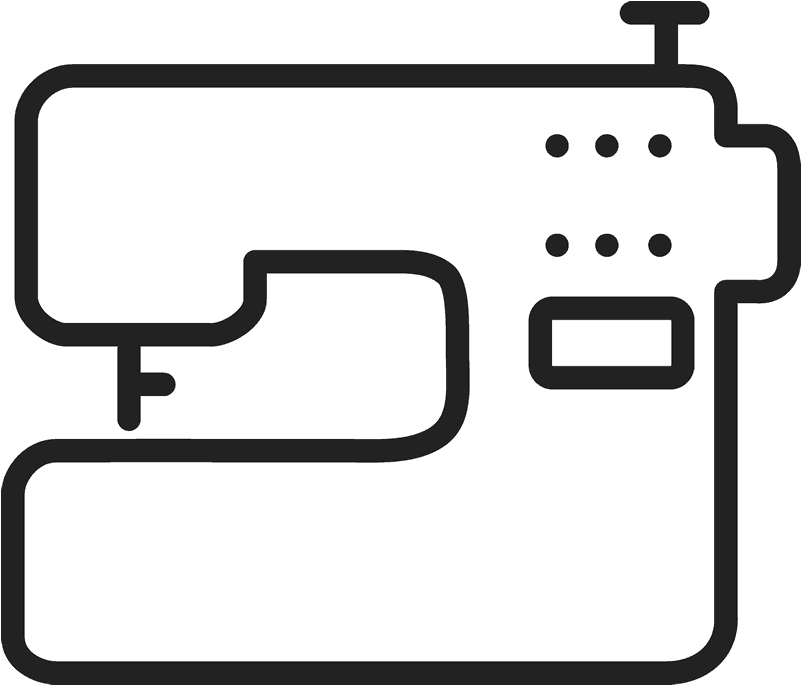 Sewing Machine Rubber Stamp - Sewing Machine Rubber Stamp (800x800)