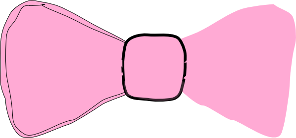 Bow Tie Clipart Svgz - Bow Tie Clipart Svgz (600x280)