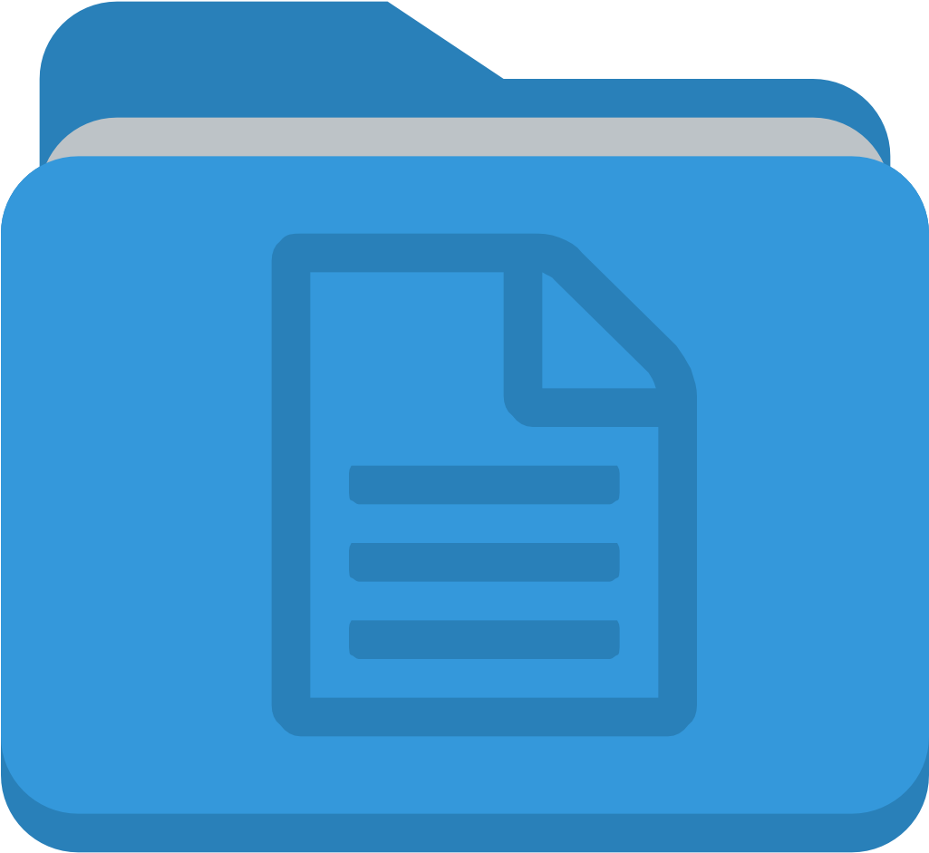 Folder Document Icon - Documents Icon Png (1024x1024)