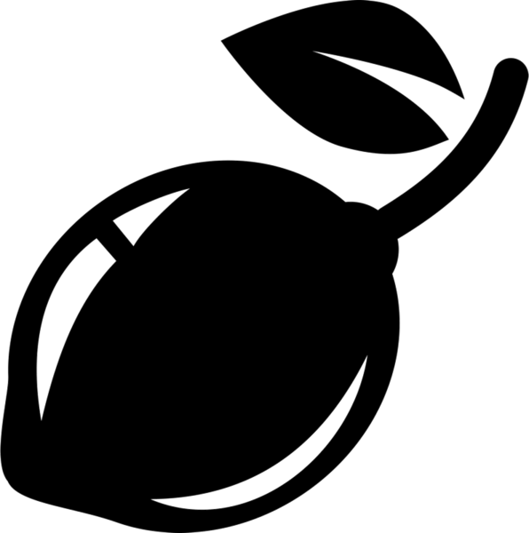 Fresh Key Lime Rubber Stamp - Fruit (596x600)