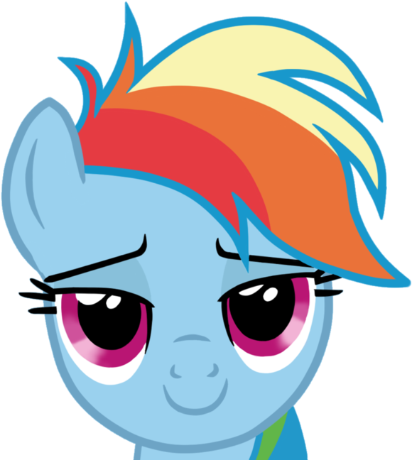 Rainbow Dash Bedroom Eyes By Thechouken - Rainbow Dash (1191x670)