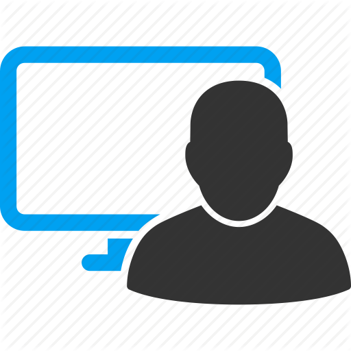 Computer User - Desktop User Icon (512x512)