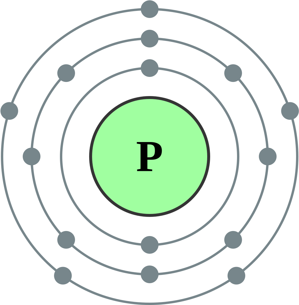Electron Shell 015 Phosphorus - Electron Configuration Of Sodium (1200x1200)