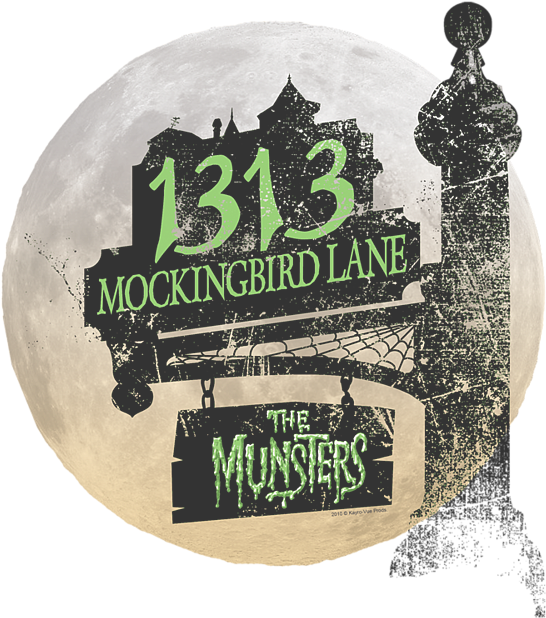 Click And Drag To Re-position The Image, If Desired - Juniors (slim) T-shirt: Juniors: The Munsters-moonlit (600x650)