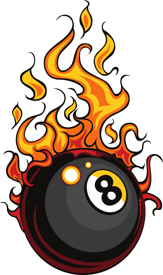 Follow Me - Baseball Fire Cartoon (650x1093)