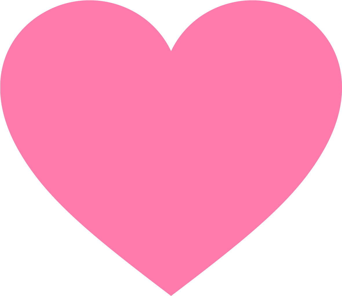 Heart Clipart Valentine - Pink Valentine Hearts Clip Art (1200x1079)