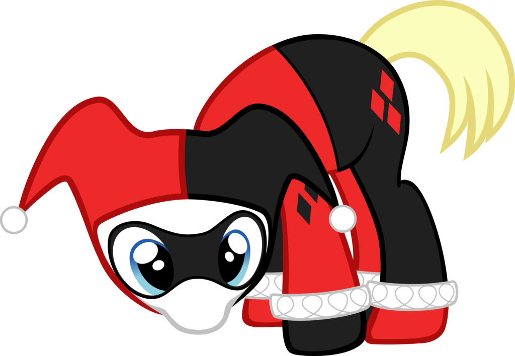 Harley Quinn In Costume By Batmanbrony - Harley Quinn As A Pony (1024x708)