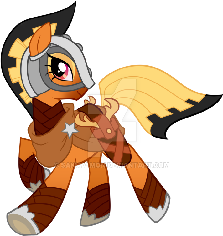 Stout Pride- The Viking Pony By Sakuyamon - Cartoon (800x800)
