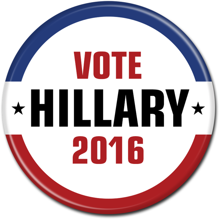 Hillary Clinton Button - Word 2010 - Un Titre - Un Écran (800x800)
