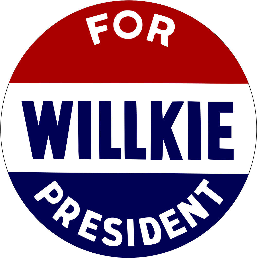 Willkie For President Button - Wilkie For President Button (1016x1024)