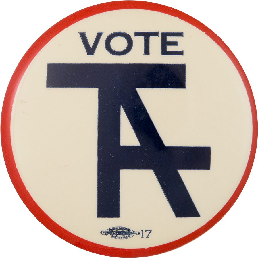 Vote Taft Political Button Museum - Sign (1000x989)