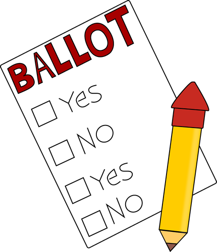 Voting Clip Art Voting Images Rh Mycutegraphics Com - Ballot Vote (430x500)