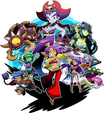 When A Mysterious Crime Wave Sweeps Sequin Land, It's - Shantae Half Genie Hero (360x490)