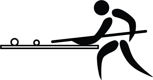 Billiard Pictogram - Tracking Shot (505x266)
