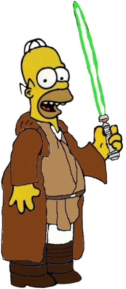 Homer Simpson Eating A Donut (782x990)