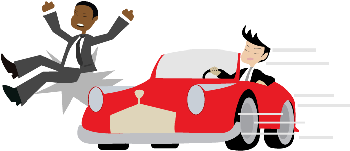 Rash Driving Clipart - Rash Driving Clipart (691x550)