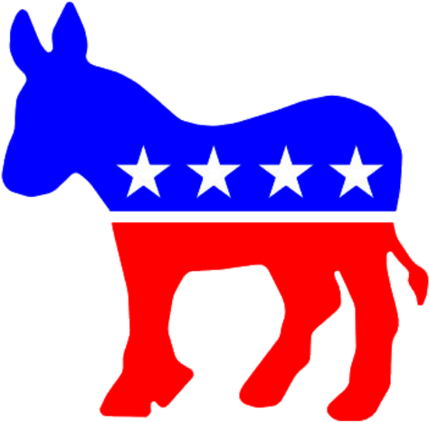 Jacksonian Democracy-modern Democratic Party - Democrat Donkey Png (539x480)
