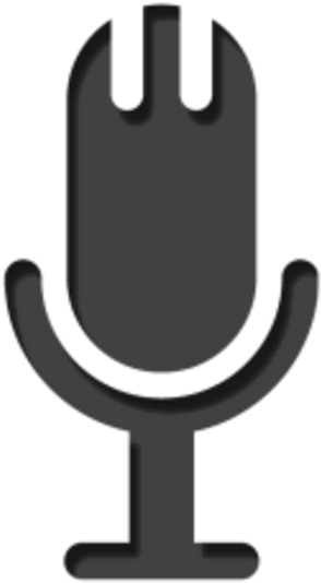 Cartoon Microphone - Mic Icon (600x600)