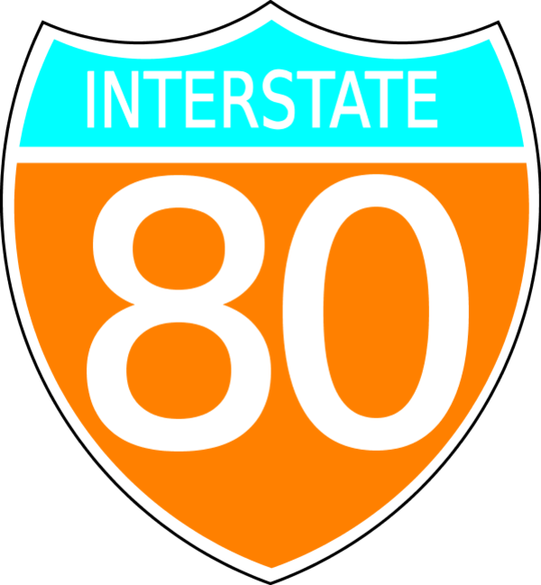 Interstate Highway Sign Vector Clip Art 69xajs Clipart - Interstate Highway Sign (600x649)