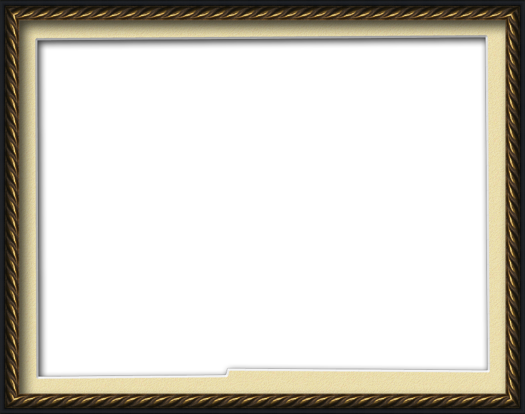 A Map Of Hardee With A Museum Style Picture Frame In - Vecchia Cornice (1024x807)