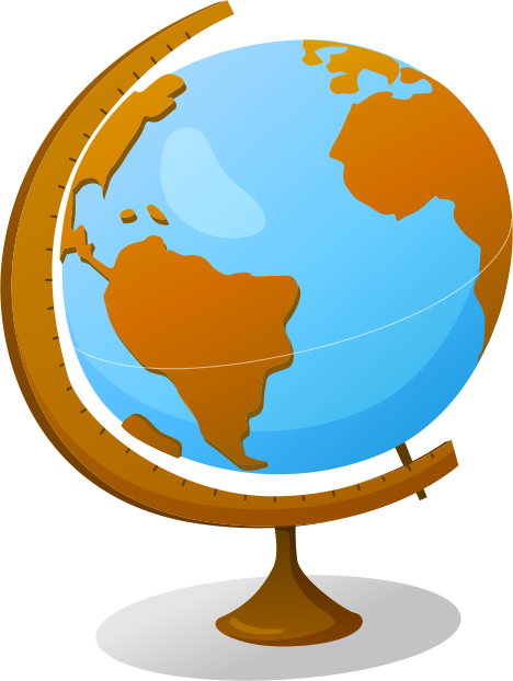 Globe Drawing Caricature Clip Art - Globe Drawing Caricature Clip Art (468x622)