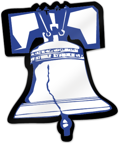 Liberty Bell Shaped Magnet - Liberty Bell Transparent (382x458)