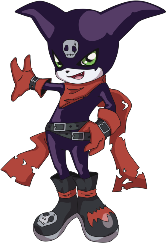 Impmon Hunters Style By Deko-kun - Impmon Female (600x854)