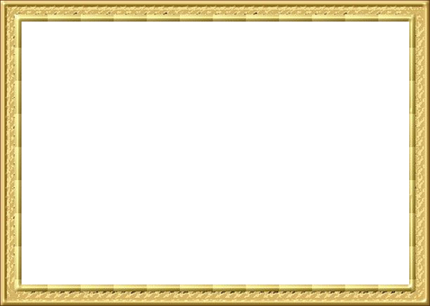 Frame Outline Gold Golden Isolated Frame F - Foundation (478x340)