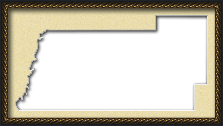 A Map Of Pasco With A Museum Style Picture Frame In - Tan (768x435)