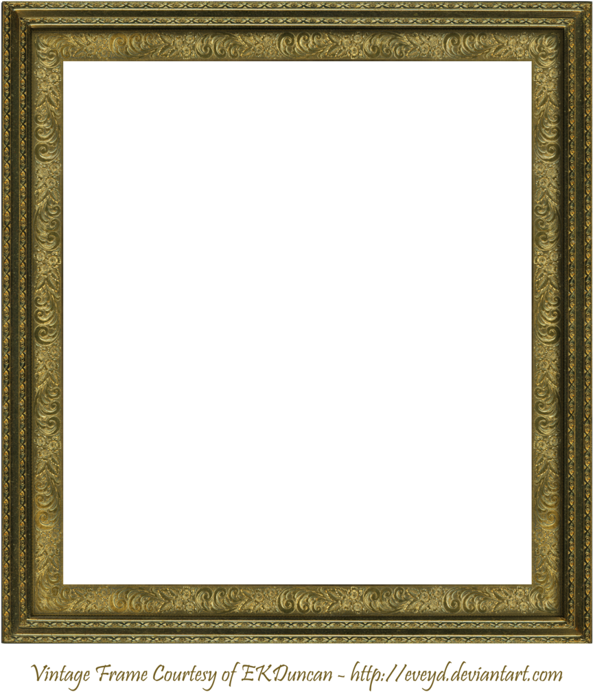 Square Frame Png Images Transparent Free Download - Antique Square Picture Frames (900x1040)