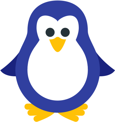 Christmas Penguin - Icon (500x500)
